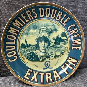 BIA Cordon Bleu Porcelain Coulommiers Double Creme Extra- Fin Deco Plate#1115256